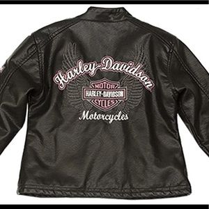 NWOT girls Harley Davidson jacket, 4T